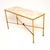 Mid-Century Modern Vintage French Brass and Marble Coffee Table, 1960 For Sale - Image 3 of 11
