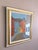 1968 Mid-Century 'Where the Street Bends' Vintage Swedish Street Scene Landscape Oil Painting, Framed For Sale - Image 4 of 11