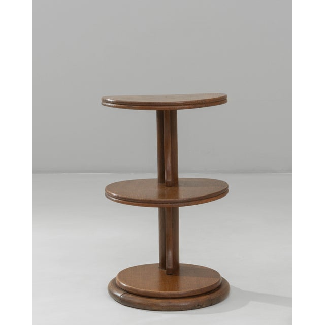 1940s French Modern Three-Tier Side Table For Sale - Image 18 of 18