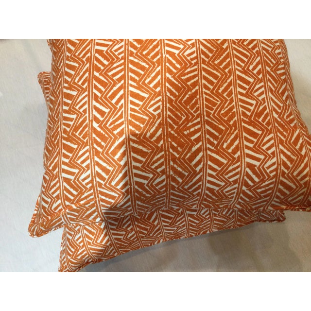 Fleming by Phyllis Barron and Dorothy Lardner Hand printed 20x20 Front and back is the same pattern and color Sold as a...