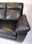 Three Person Sofa with Adjustable Seat in Genuine Leather For Sale - Image 5 of 10