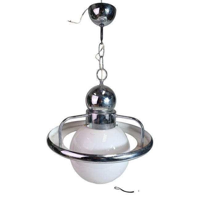 1950s Saturn Ceiling Lamp, 1950s For Sale - Image 5 of 6