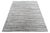 4x6 Ivory Hand-Knotted Wool Subtle Linear Texture Geometric Modern Carpet Rug For Sale - Image 4 of 8
