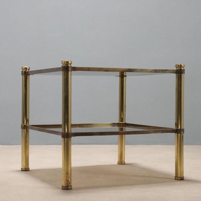 Goldenrod Vintage Center Table, 1970s For Sale - Image 8 of 9