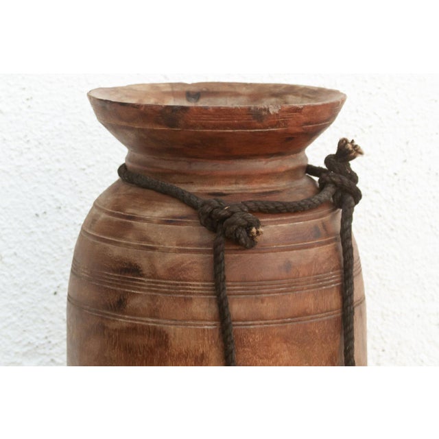 Farmhouse 16" Tall Antique Storage Pot For Sale - Image 3 of 8