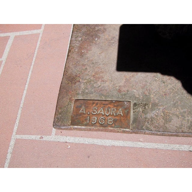 Black Antonio Saura, Abstract Sculpture, 1968, Iron For Sale - Image 8 of 18