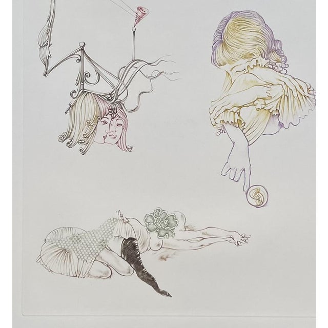 Hans Bellmer Mirror of Dreams 3a (1972) Etching and aquatint on Arches paper Justified EA in pencil and signature stamp...
