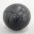 Vintage Black Leather Medicine Ball, 1930s For Sale - Image 3 of 7