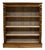 Antique Victorian Carved Oak Open Library Bookcase, 1880 For Sale