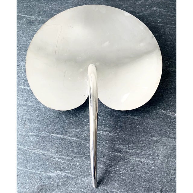 Modern 1980s Italian Modern Silverplate Bowl For Sale - Image 3 of 4