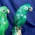 1900 - 1909 19th Century Chinese Export Chinoiserie Green Glazed Pottery Parrots For Sale - Image 5 of 7