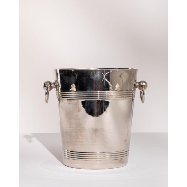 Mid 20th Century France Silver Ice Bucket For Sale - Image 15 of 15