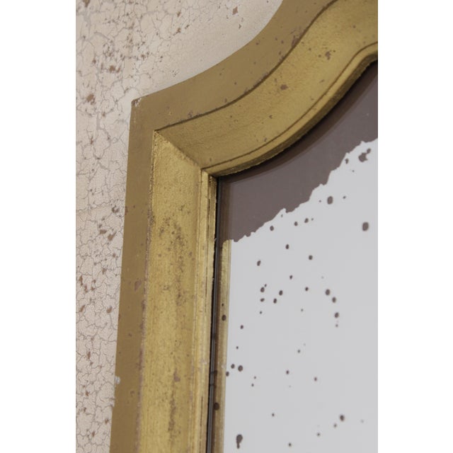 French Provincial Style Tall Floor Standing or Wall Mirror For Sale - Image 12 of 16