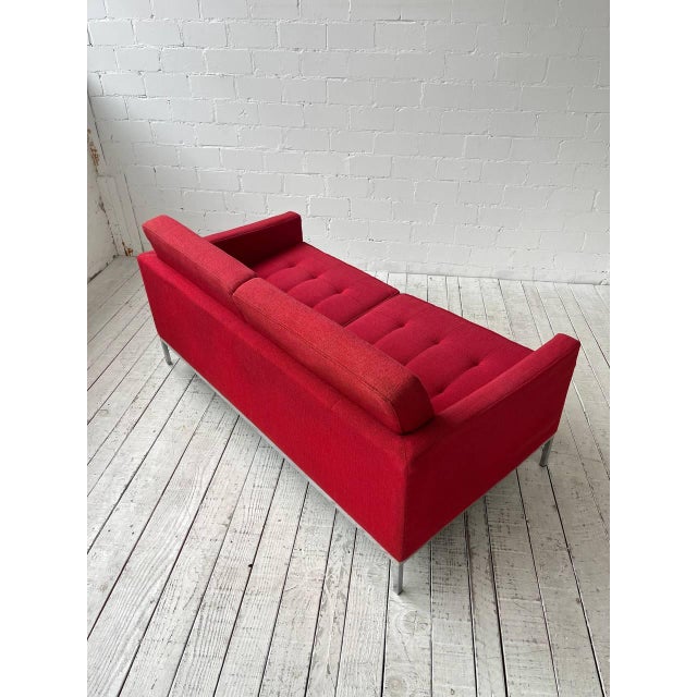 Model 1205C Easy Chair and 1205C Sofa by Florence Knoll for Knoll Inc., 1970s, Set of 2 For Sale - Image 16 of 18