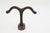 Traditional Vintage Double Arm Cast Iron Ceiling Mount Hook For Sale - Image 3 of 4