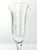1940s Vintage Etched Flower & Garland Optic Fluted Champagne Glasses - a Pair For Sale - Image 5 of 6