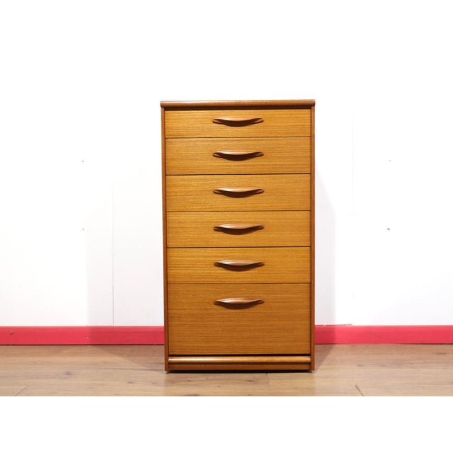 Mid Century Modern Vintage Teak British Dresser Drawers by Austinsuite For Sale - Image 12 of 12