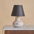 French White Ceramic Table Lamp, 1960s - 2 Available For Sale - Image 9 of 12