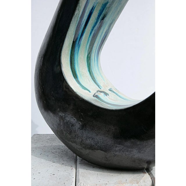 Sculpture in Stoneware by Claudia Cauville, in New conditions. Designed from 2000 Stamped by Maker