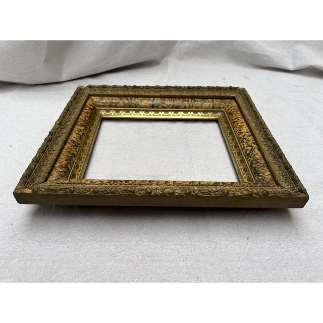 Victorian Antique Wood Frame For Sale - Image 3 of 9