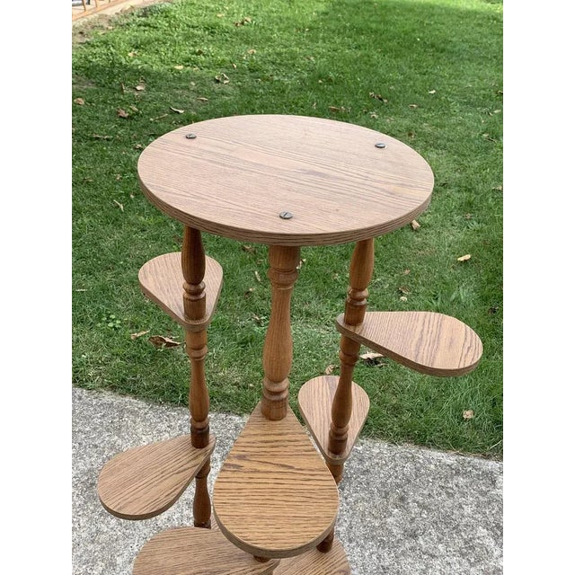 1950s Vintage Plant Stands, Hungary, 1960s For Sale - Image 5 of 7