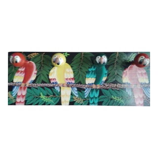 Caribbean Parrot Wall Art For Sale