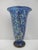 Vintage studio art glass vase by renowned American glass artist, Donald Carlson (American, California/Oregon). Trumpet...
