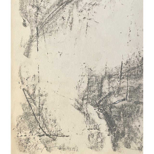 Female nude on paper from the estate of Northwest School artist Neil Meitzler (1930 - 2009). Signed and dated lower left....