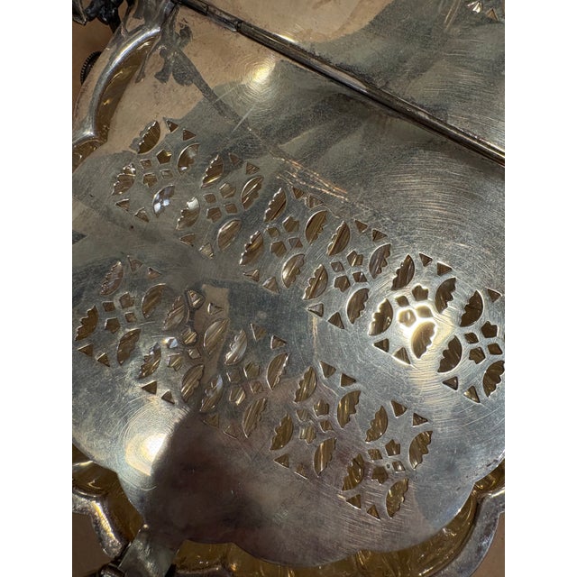 Late 19th Century Antique Victorian Silver Plate Muffiniere For Sale - Image 5 of 5