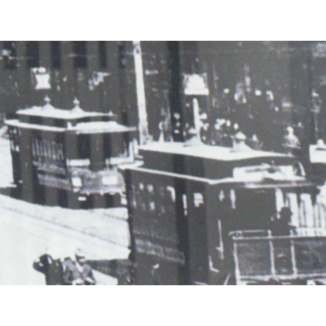 San Francisco Historical Photograph Collection Early 1900s Market Street Photograph, Framed For Sale - Image 9 of 12