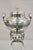 Antique Victorian Silver Plated Hand Hammered Samovar Coffee Pot Warmer with Monogram. Item features monogram letters to...