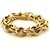 Vintage Italian 14k Gold Chunky Link Bracelet, 92 Grams For Sale - Image 13 of 16