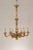 Early 20th Century Early 20th Century Italian Gilded Gold Colored Six-Light Chandelier For Sale - Image 5 of 9
