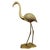Gold Mid-Century Modern Bronze Sculpture of Flamingo from Gilde Handwerk, 1960s For Sale - Image 8 of 8
