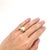 Early 21st Century 18k Yellow Gold Pearl Cocktail Ring - Size 3.25 For Sale - Image 5 of 6