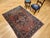 Textile Early 20th Century Persian Bidjar Rug, Hand-Knotted Wool, Medallion Geometric Pattern, Red & Blue, 5x7 For Sale - Image 7 of 18