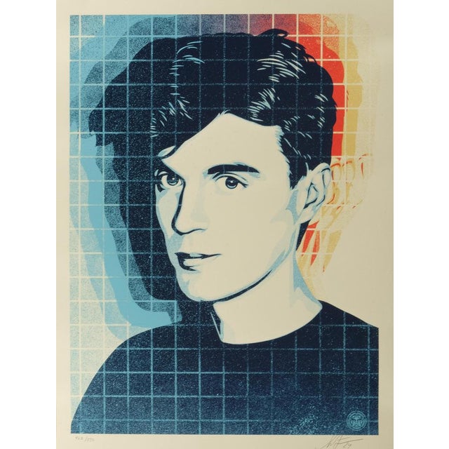 Shepard Fairey, Overloading the Grid, Silkscreen Print For Sale - Image 6 of 6