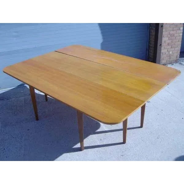 Birch Drop Leaf Table For Sale - Image 11 of 11