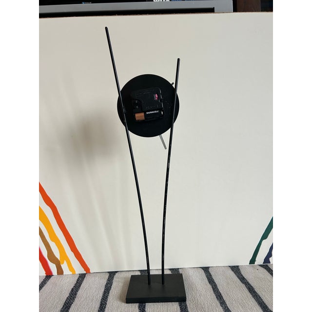 1996 Rick Martin Postmodern Desk Clock For Sale - Image 4 of 8