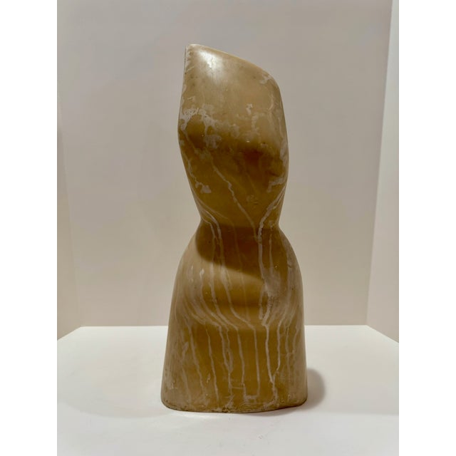 Mid 20th Century Larry Mohr Signed Resin Figurative Sculpture Abstract Female Form Modernist For Sale - Image 4 of 6