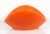 1950s Mid Century Modern Haeger Orange Curved Decorative Bowl / Centerpiece For Sale - Image 5 of 11