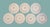 Minton Printemps Bread Plates - Set of 7 For Sale - Image 11 of 12