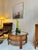 Wood A Rare Mid Century Modern 2 Tiered Coffee Table With Cane Attributed to G Plan, Circa 1960s For Sale - Image 7 of 12