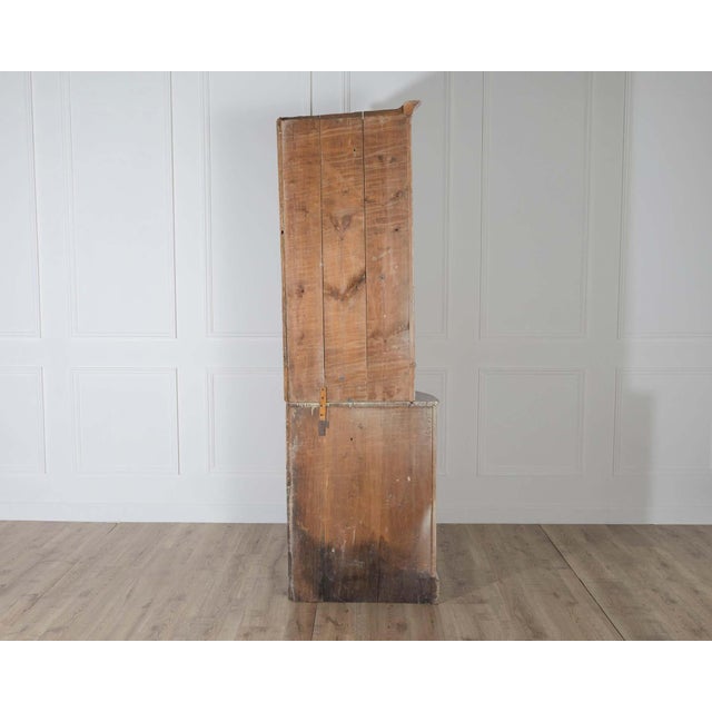 19th Century 18th Century Swedish Gustavian Painted Corner Cabinet For Sale - Image 5 of 7