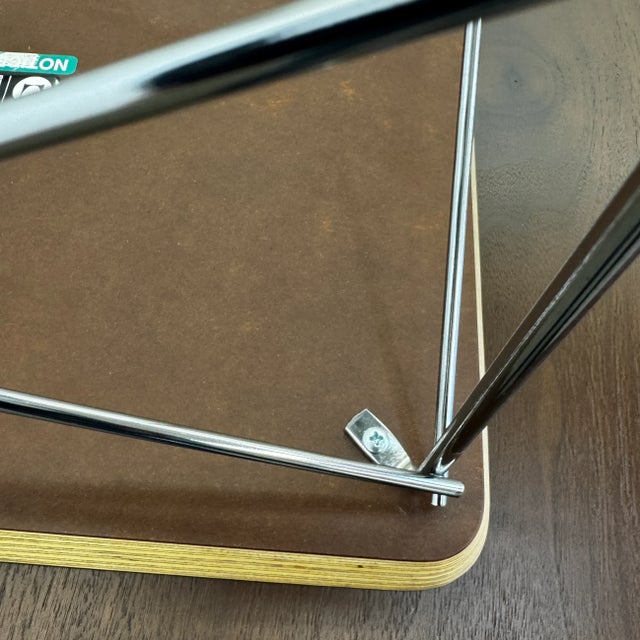 Eames Wire Base Low Table For Sale In Los Angeles - Image 6 of 7