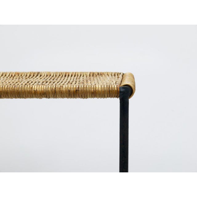 Long Side Table in Rattan & Wicker attributed to Carl Auböck, Austria, 1950s For Sale - Image 13 of 18