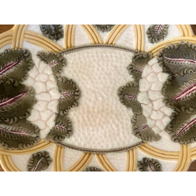 Yellow Wedgwood Late 19th Century Majolica Handled Basket, 1878 For Sale - Image 8 of 10