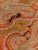 Red Antique Indian Paisley Shawl Throw [Tv] For Sale - Image 8 of 12
