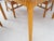 Leather Basket Weave Wicker Style Square Dining Room Table 4 Chairs Glass Top For Sale - Image 16 of 18