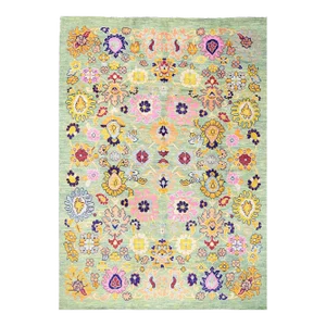 Handwoven Turkish Oushak Style Area Rug 8’3″ X 11’6″